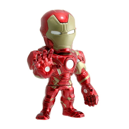 Marvel Avengers 4" Iron Man Die-cast Figure, toys for kids and adults