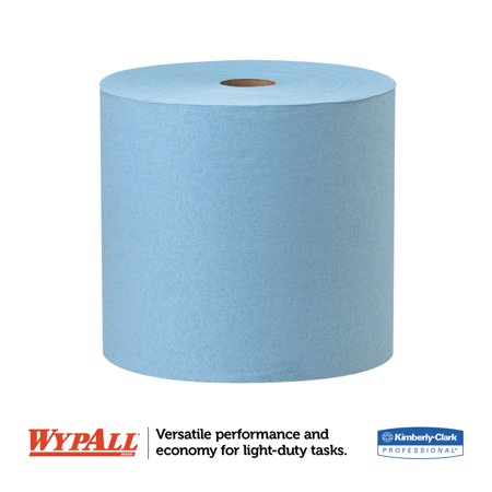 Wypall X60 Cloths, Jumbo roll, 12.5 x 13.4, Blue, 1100/Roll