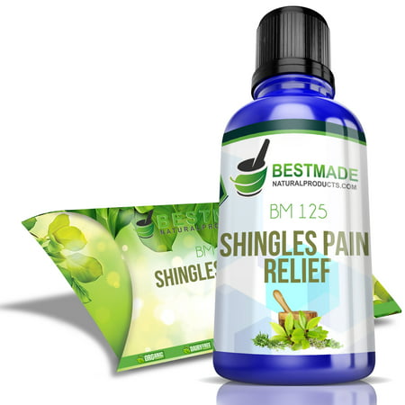 BestMade Natural Products Shingles Herpes Zoster Natural Pain Relief 30 ML (BM125)