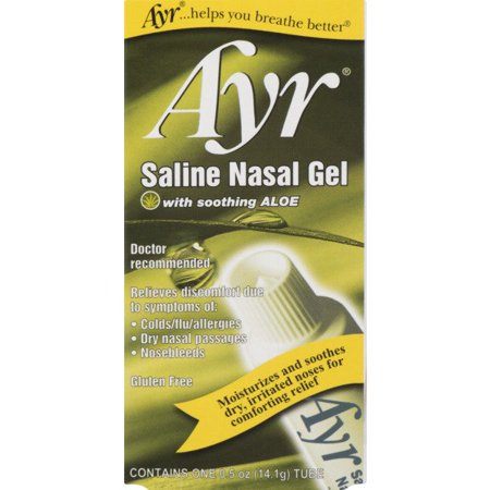 Ayr Saline Nasal Gel With Aloe .5 Oz, 3-Pack