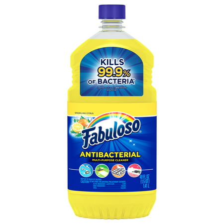 Antibacterial Multi-Purpose Cleaner, Sparkling Citrus Scent, 48 Oz Bottle | Bundle of 5