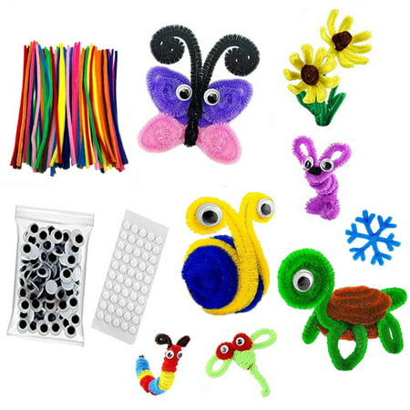 Arts and Crafts Kit for Kids Ages 4-8 Animal and Flower Figures, Gift Toys for 3 4 5 6 7 8 Year Old Boys/Girls