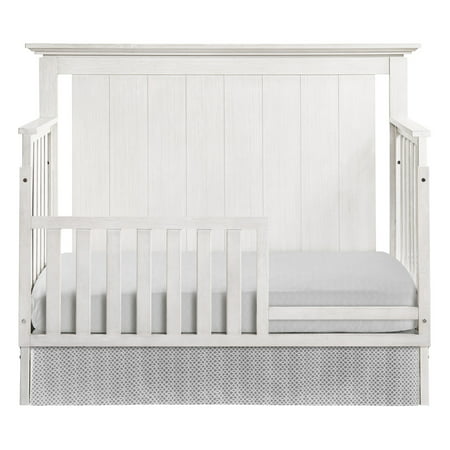 Oxford Baby Langston 4-in-1 Convertible Crib, Weathered WhiteWeathered White,