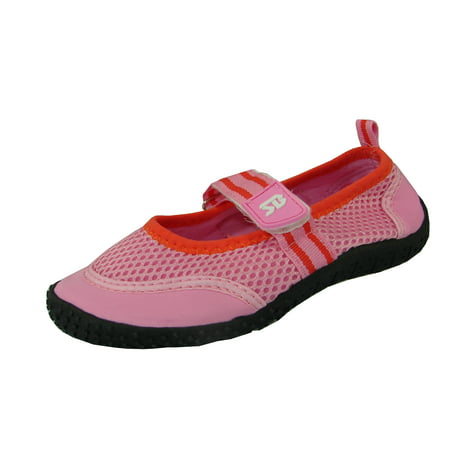 Starbay Kids Athletic Beach & Pool Water Shoes with Adjustable Strap7901Pink,