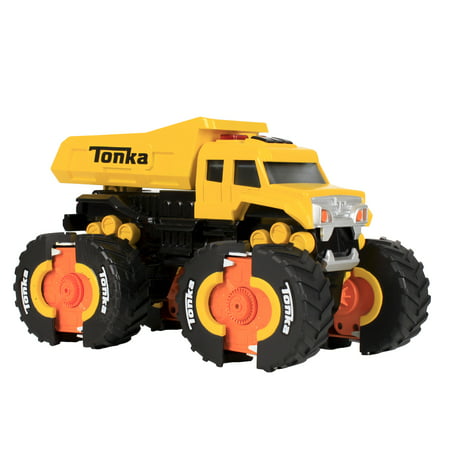 Tonka - The CLAW - Dump Truck - Lights and Sounds - Expandable Wheels