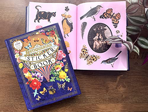 Antiquarian Sticker Book: The Antiquarian Sticker Book : Over 1,000 Exquisite Victorian Stickers (Hardcover)