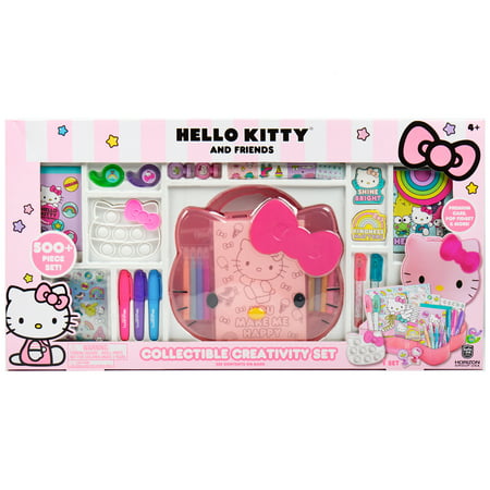 Hello Kitty Collectible Creativity Kit, Plastic Storage Case, Boys and Girls, Child, Ages 3+