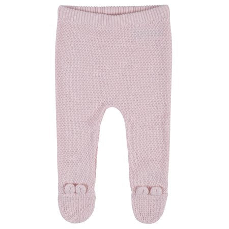 Gerber Baby Boy or Girl Unisex Ear Knit Hooded Sweater, Pant & Soft Blanket Outfit Set with Gift Box, 3-Piece, (Newborn-3/6 Months), Pink, Newborn