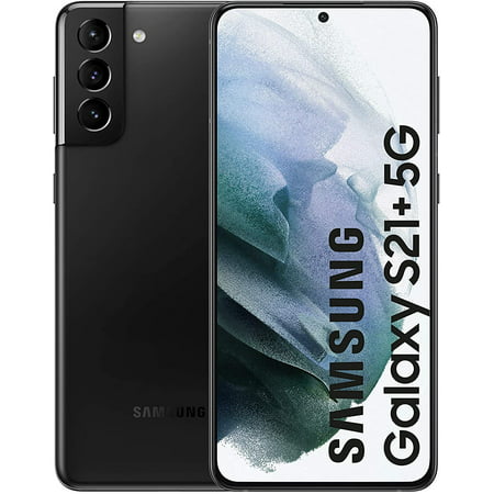 SAMSUNG Galaxy S21+ 5G G996U 128GB, Black Unlocked Smartphone - Very Good Condition (Used)