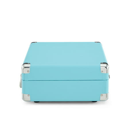 Crosley Cruiser Plus Turntable with Bluetooth, Turquoise