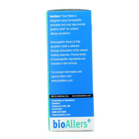 bioAllers Allergy Tree Pollen Treatment | Homeopathic Formula May Help Relieve Sneezing, Congestion, Itching, Rashes & Watery Eyes | 1 Fl Oz