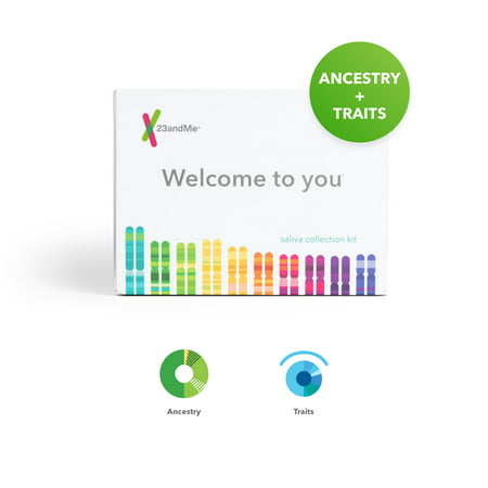 23andMe - Personal Ancestry + Traits Kit with Lab Fee Included