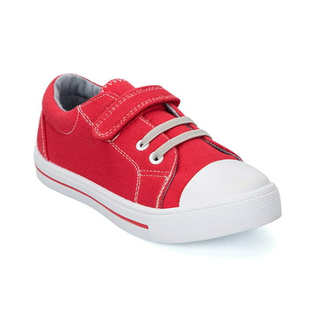 K KomForme Kid Canvas Shoes Red Casual Sneaker Size 11 Little GirlRed,