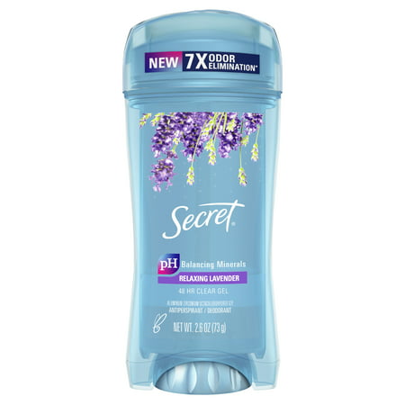 Secret Clear Gel and Deodorant for Women, Relaxing Refreshing Lavender, 2.6 ozOoh-La-La Lavender,