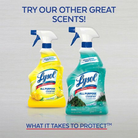 Lysol Multi-Purpose Cleaner w. Bleach 32 oz (Pack of 3)