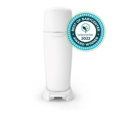 Playtex Diaper Genie Complete White Diaper Pail with 1 RefillWhite,