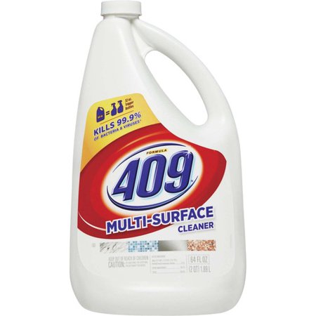 Formula 409 Multi-Surface Cleaner, Refill Bottle Liquid - 64 fl oz (2 quart) - Fresh Clean Scent - 1 Each - White