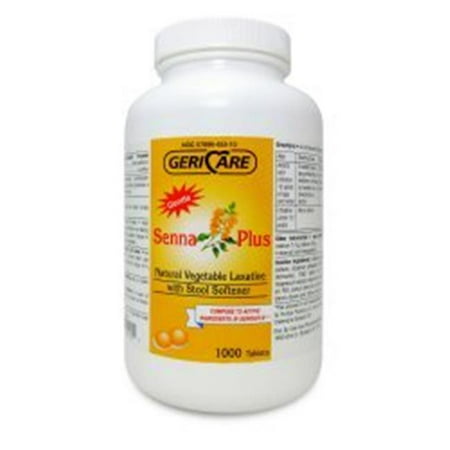 McKesson 85412700 50-8.6 mg Senna Plus Laxative