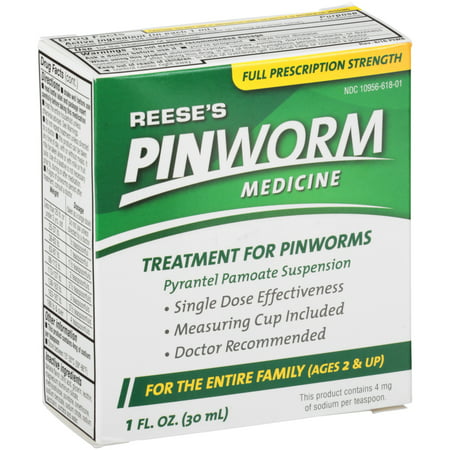 Reese's Pinworm Medicine, 1 oz (Pack of 6)
