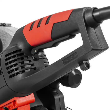 XtremepowerUS 2600W Cut-Saw Concrete Cutter Wet/Dry Guide Roller with Dust Port 14" Blade Saw Included