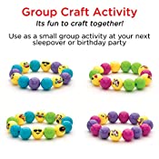 Creativity for Kids Emoji Bracelet - Beginner, Child Craft Kit for Boys and Girls