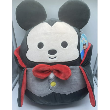 Squishmallows Disney Halloween Mickey Mouse Vampire, 12" - Cute Plush Stuffed Animal Toy - Great Gift for Kids - Official Kellytoy