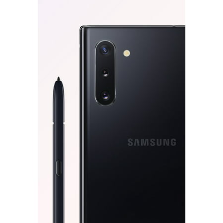 Restored Samsung Galaxy Note 10 Fully Unlocked Cell Phone 256GB Aura Black (Refurbished), Black