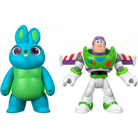 Imaginext Figures Featuring Disney Pixar Toy Story Bunny & Buzz Lightyear