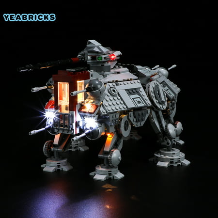 YEABRICKS LED Lighting Kit Compatible with Legos Star Wars AT-TE Walker 75337 Toy Building Kit(Not Include the Building Set)