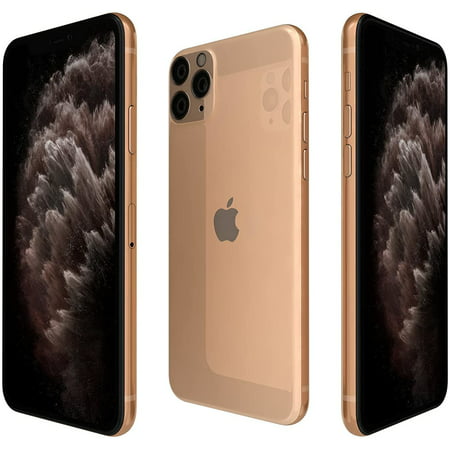 Open Box Apple iPhone 11 PRO MAX 64GB 256GB 512GB All Colors (US Model) - Factory Unlocked Cell Phone, Gold
