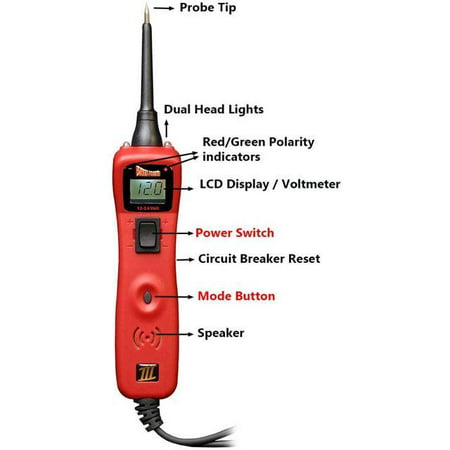 Power Probe III Circuit Tester (Red)