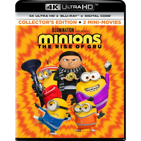 Minions: The Rise of Gru (4K Ultra HD + Blu-ray + Digital Copy)