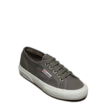 Superga Women's 2750 Classic Lace-up Canvas Sneaker, Grey Sage, 36