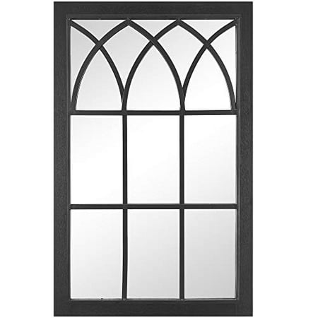 FirsTime & Co. Black Grandview Arch Wall Mirror, Farmhouse, Rectangular, 23.6 x 1.25 x 37.4 inBlack,