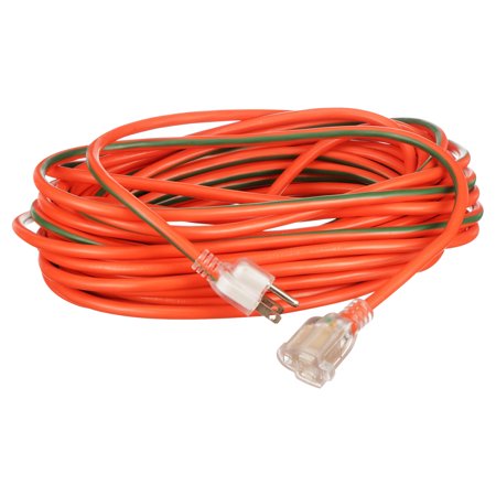 GoGreen Power GG-13750 16/3 50? SJTW Outdoor Extension Cord, Lighted End, 50 Ft, 50'