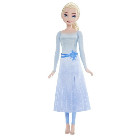 Disney\'s Frozen 2 Splash and Sparkle Elsa Doll, Light-Up W Ater Toy for Ages 3+