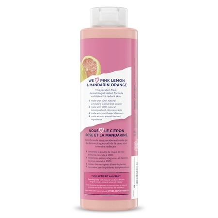St. Ives Pink Lemon & Mandarin Orange Exfoliating Body Wash 22 oz