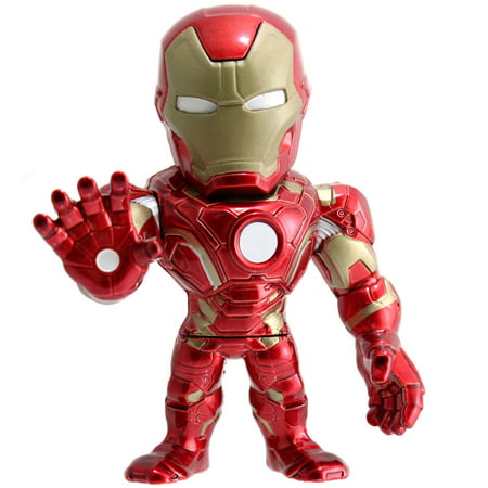 Marvel Avengers 4" Iron Man Die-cast Figure, toys for kids and adults