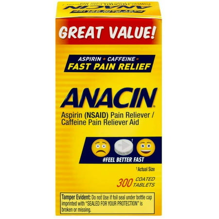 Anacin Tablets 300 Tablets (Pack of 2)