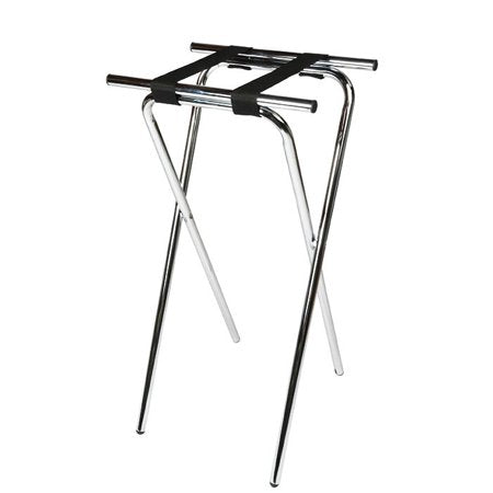 CSL 1036 Back Saver Chrome Steel 36" Extra Tall Tray Stand