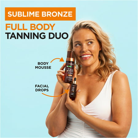 L'Oreal Paris Sublime Bronze Hydrating Self-Tanning Water Mousse, 5 fl ozMedium,