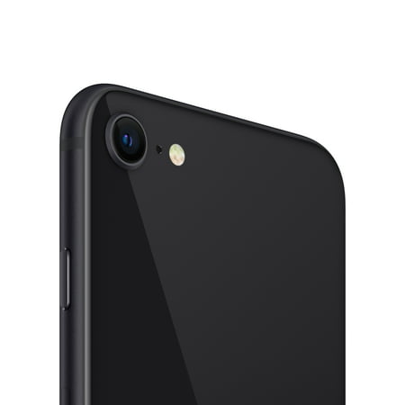 Apple iPhone SE (2020) 64GB, Black - Fully Unlocked Smartphone (Refurbished), Black
