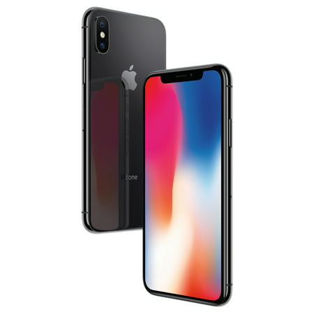 Restored Apple iPhone X 256GB, Space Gray, Fully Unlocked (Refurbished), Space Gray