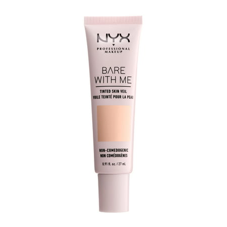 NYX Professional Makeup Bare With Me Tinted Skin Veil, Lightweight BB Cream, Pale Light01 - Pale Light,