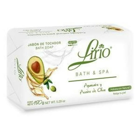 Lirio Neutro Bar Soap. Neutral Base, Anti-Acne and Eczema Treatment Soap. Mild Scent, No Harsh Chemicals. 5.3 oz.Multicolor,