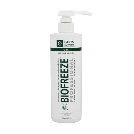 Biofreeze Professional 16 FL.OZ Pump - Pain Relieving Gel (GREEN)