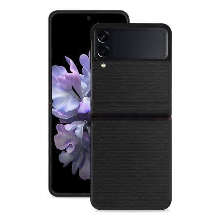 SAMSUNG Galaxy Z Flip 3 5G F711U 128GB, Black Unlocked Smartphone - Very Good Condition (Used)