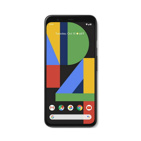 Restored Google Pixel 4 XL G020J 64GB/128GB Smartphone Unlocked - 64 GB, Black (Refurbished), Black