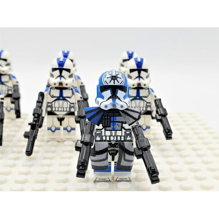 Star Wars Captain Rex 501st Jesse Echo Clone Troopers Army Set 13pcs Building Block Toys