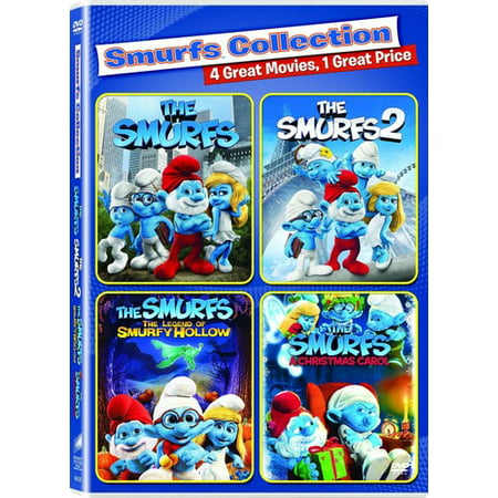 The Smurfs / The Smurfs 2 / The Smurfs: The Legend of Smurfy Hollow / The Smurfs: A Christmas Carol (DVD)